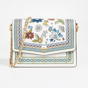 Tory Burch Robinson Floral Shoulder Bag